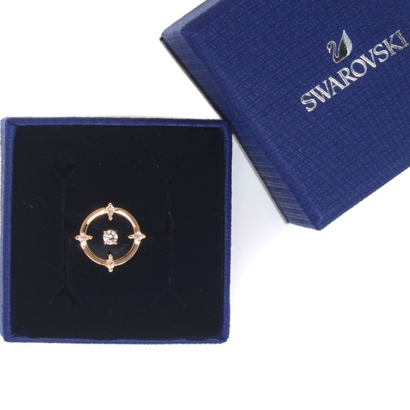 Swarovski Jewelry - New Swarovski North Motif Rose-gold tone plated ring